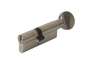 

Цилиндр 45(ручка)-35(ключ) с плоской ручкой, никелированный