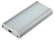 FIALIS LED светильник аккумуляторный c ИК выключателем, серебристый, теплый белый 3000K, 50Lm, 0.8W