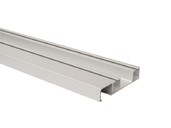 

FM409 Направляющая верхняя, накладной монтаж, серебро, L=3000 мм, FIRMAX