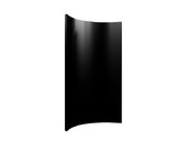 

Фасад радиусный вогнутый ALV0003 K18 R240 H896 черный (Negro) глянец