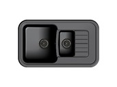 

Мойка врезная EW-A60KF, цвет антрацит, кварц (+сифон