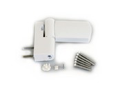 фото Петля дверная maxbar 492579 htb ps 27 14-17,5/105-42, белая