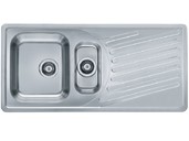 

Мойка Alveus Elegant 110 satin, 810x510x190мм(+сифон, Сатин
