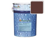 фото Краска фасадная rhenocryl deckfarbe 93c ral 8012 шелковисто-глянцевая, 1л rhenocoll