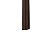 Уплотнитель для деревянных евроокон DEVENTER на наплав створки, ширина паза 3 мм, ТЭП, темно-коричневый