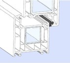 

Уплотнитель для створки VEKA, белый