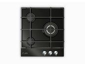 фото Варочная панель газовая gvg 431 bl, ширина 450 мм, черный