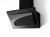 

Вытяжка наклонная MIKA C 600 BLACK, ширина 600 мм, черное стекло